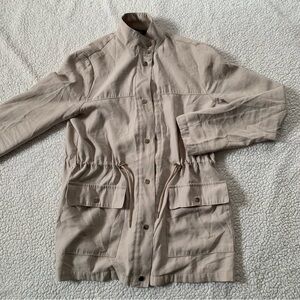 Zara  Beige Utility Jacket